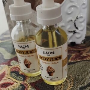 Body Juice Vanilla Cream Handcrafted Body Oil